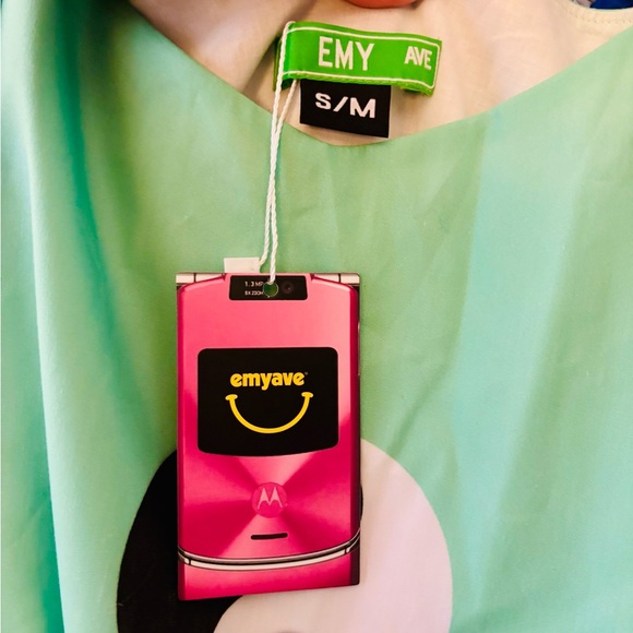 Emy Ave Balanced Out Shoulder Tie Dress - Picture 3 of 3